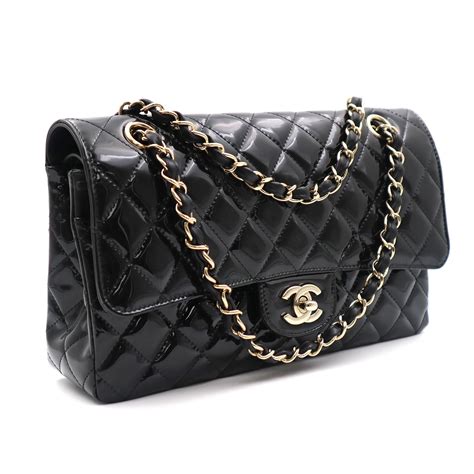 chanel black classic handbag|chanel black classic flap bag.